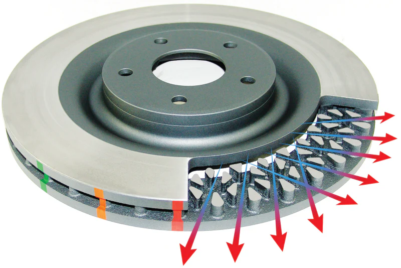 DBA 07-09 Lexus IS F Rear T-Slotted T3 4000 Series Rotor - Image 2