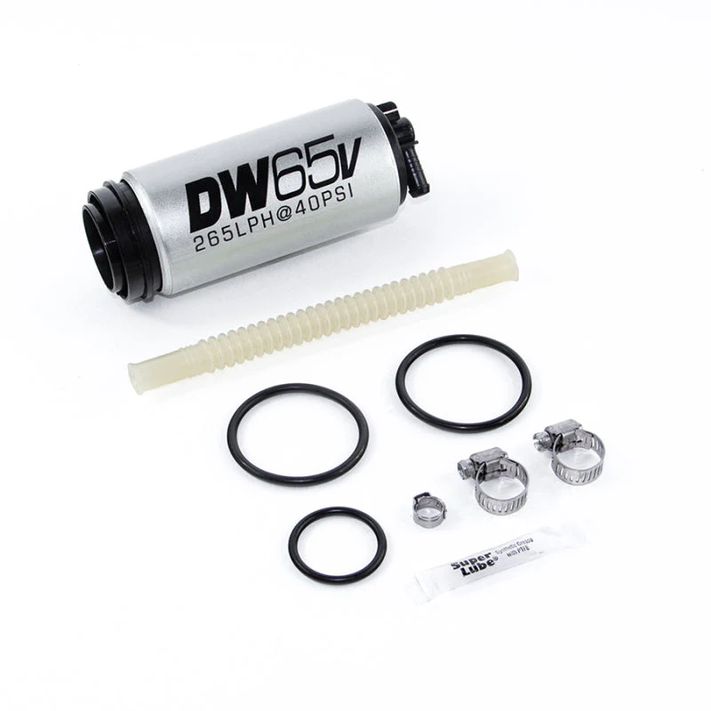 DeatschWerks DW65v Series 265 LPH Compact In-Tank Fuel Pump w/ VW/Audi 1.8T / 3.2 VR6 AWD Set Up Kit - Image 2
