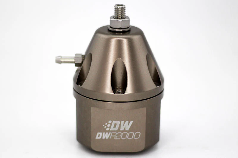 DeatschWerks DWR2000 Adjustable Fuel Pressure Regulator - Titanium - Image 2