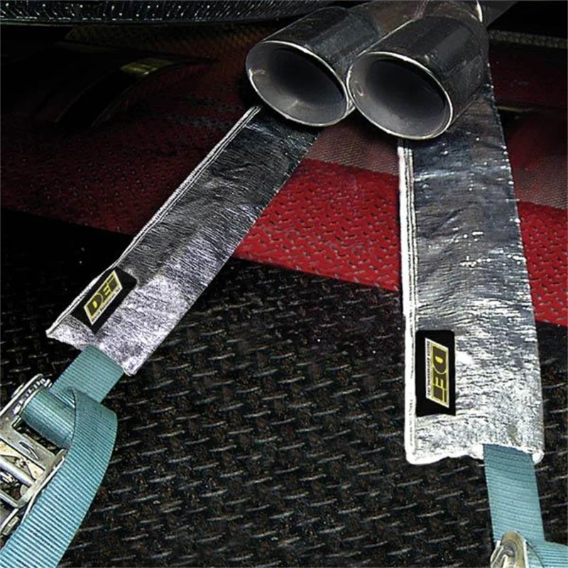 DEI Dyno Strap Heat Guard 5in w x 3ft - Aluminized - Image 5