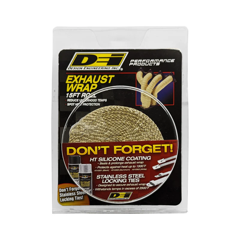 DEI Exhaust Wrap 2in x 15ft - Tan - Image 6