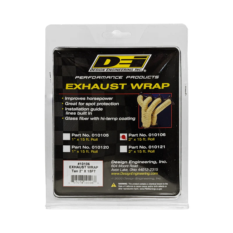 DEI Exhaust Wrap 2in x 15ft - Tan - Image 8