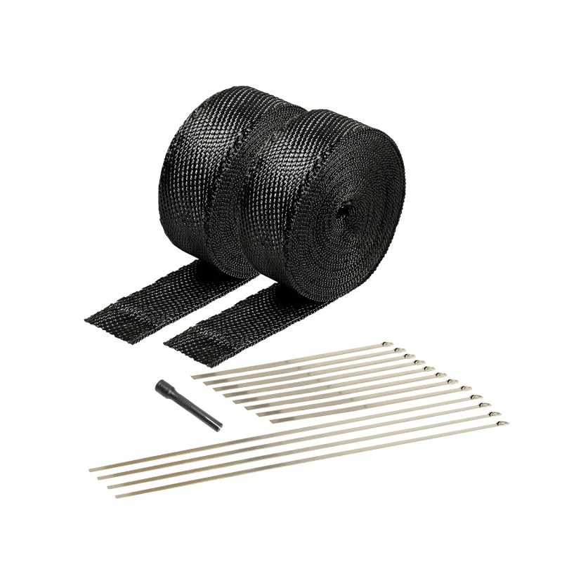 DEI Exhaust Wrap Kit - Black Titanium Wrap Locking Ties & Locking Tie Tool - Image 2