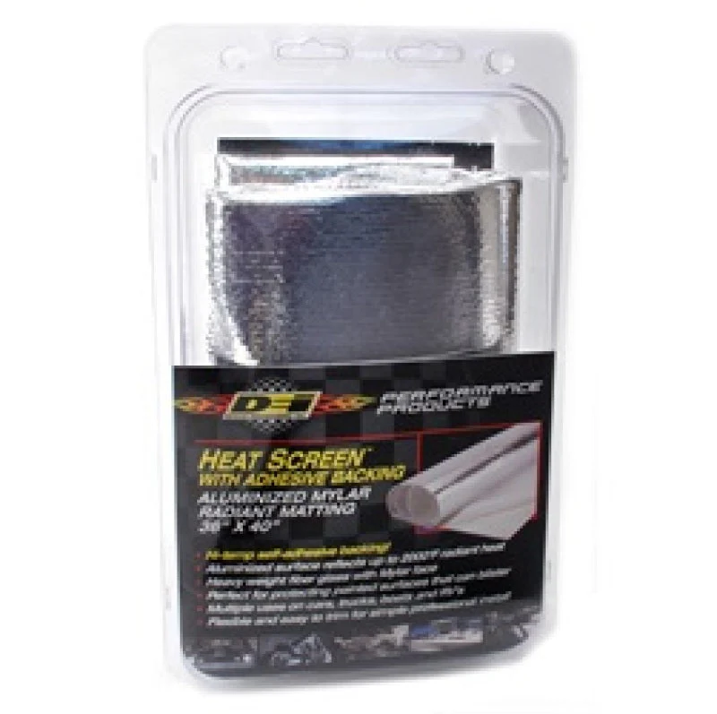 DEI Heat Screen 36in x 40in - Mylar Radiant Glass Fiber Matting w/Adhesive Backing - Image 5