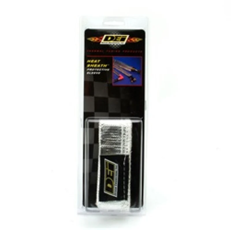 DEI Heat Sheath 3/4in x 3ft - Aluminized Sleeving - Sewn Edge - Image 7