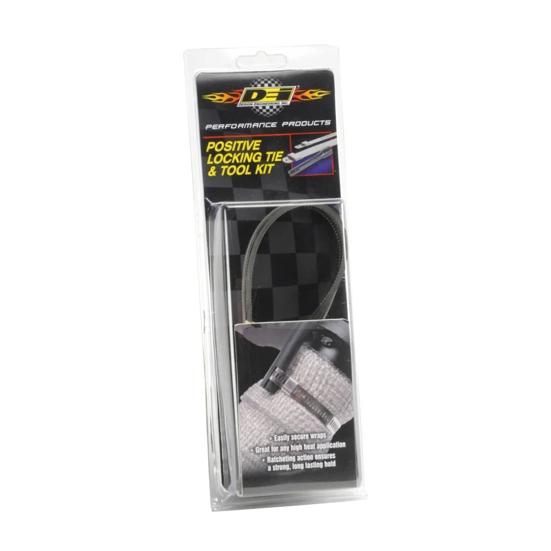 DEI Stainless Steel Positive Locking Tie & Tool Kit - 8in (8 Pack) & 14in (4 Pack) - Image 5