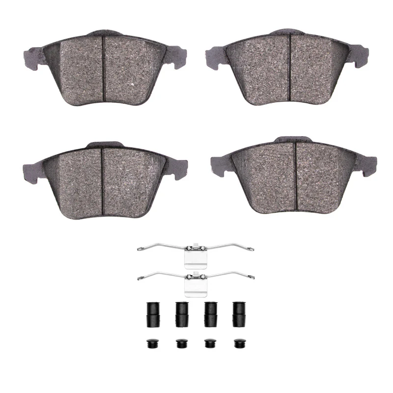 DFC 04-13 Mazda 3 Front Active Performance Pads and Hardware Kit