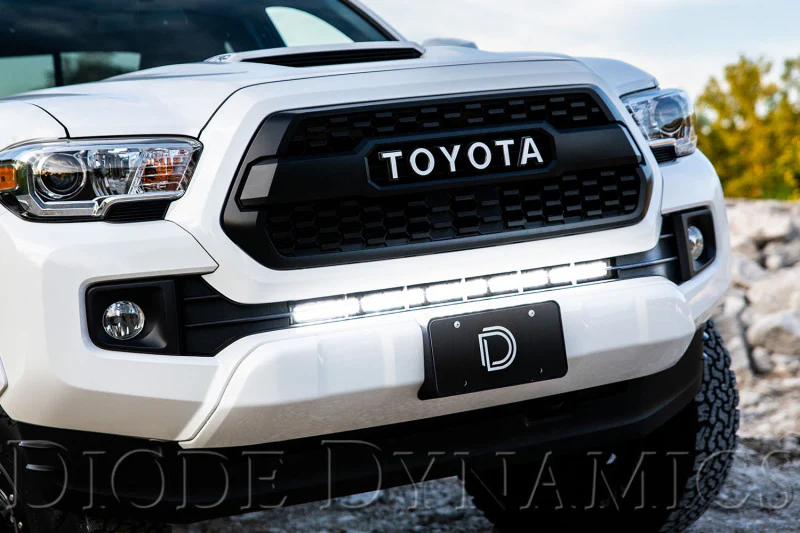 Diode Dynamics 16-21 Toyota Tacoma SS30 Stealth Lightbar Kit - White Driving - Image 3