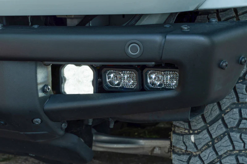 Diode Dynamics 21-Up Ford Bronco Stage Series Fog Pocket Kit - White Sport - Image 2
