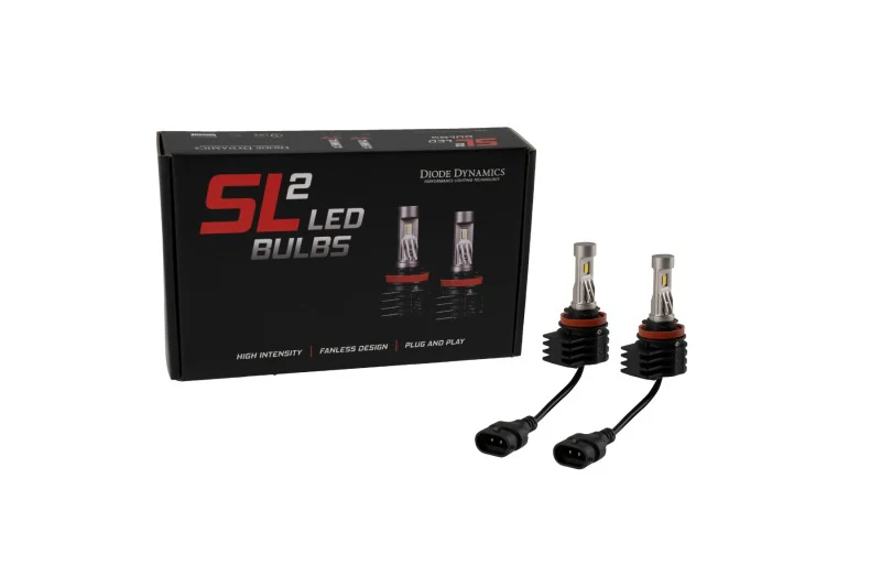 Diode Dynamics H11/H8/H9 Yellow SL2 LED Bulbs (pair) - Image 6