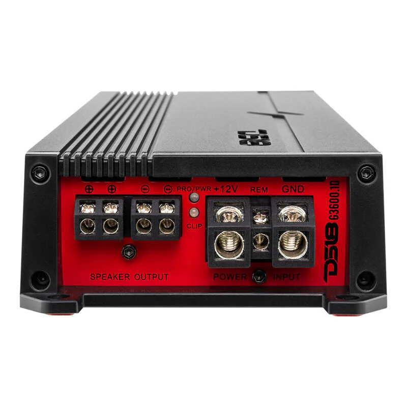 DS18 1-Channel Amplifier 1200/1ohm 900/2ohm 500/4ohm Watts RMS - Image 3