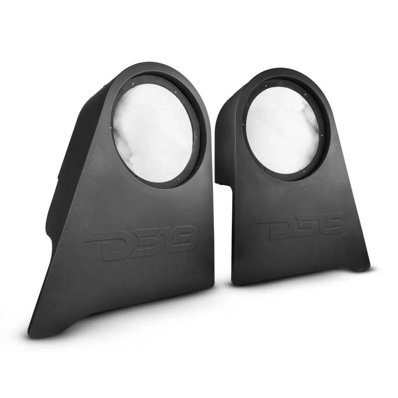 DS18 2007-18 Jeep JK/JKU Subwoofer Enclosure Fits 2x 12in Subwoofers Wheel Well Sealed Left & Right - Image 4