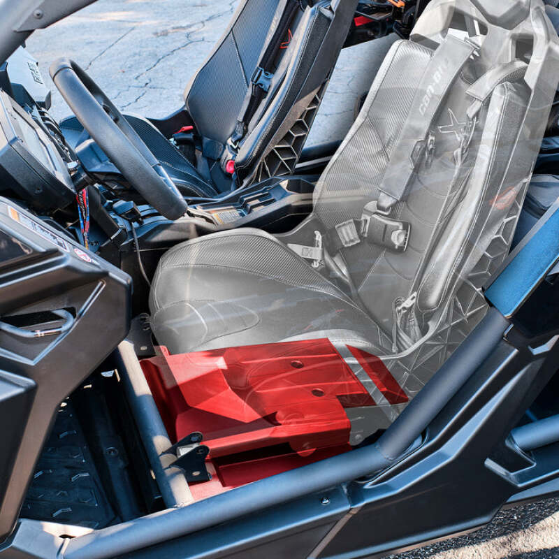 DS18 2018-24 Can-Am Maverick 12in Subwoofer Enclosure Driver Side PSW12.4D Included - Image 6