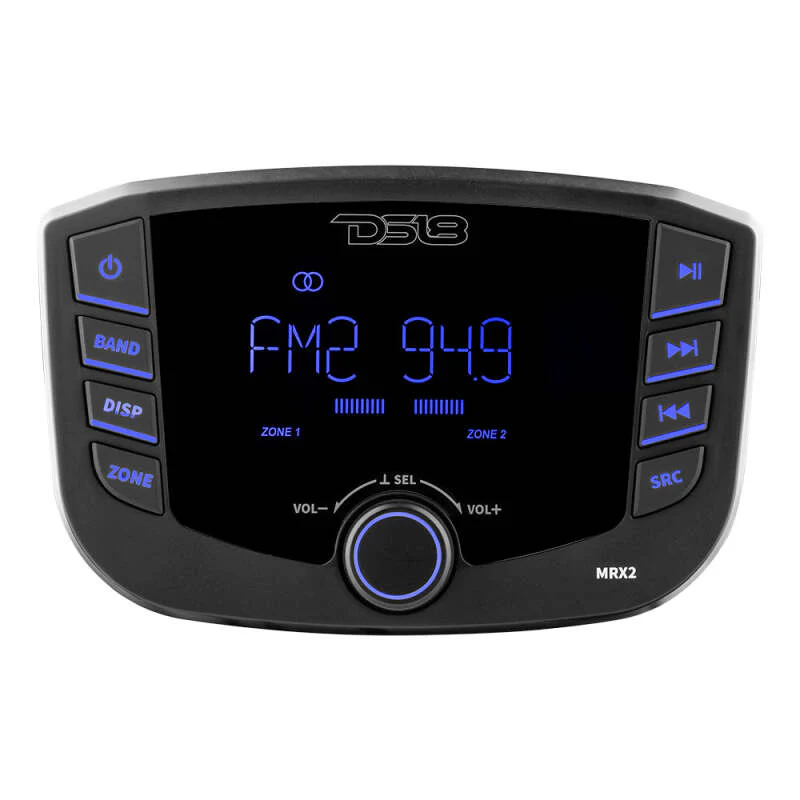 DS18 3in LCD screen 2 Zones 4 volts Output BT RDS 4 x 40 Watts Headunit - Image 2
