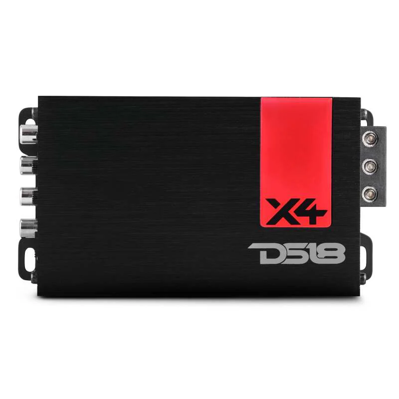 DS18 4-Channel Ultra Compact Class D Amplifier 2x 220/4ohm Bridge 4 x 140/2ohm 4 x 70/4ohm Watts RMS - Image 5