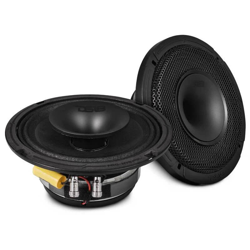 DS18 6.5in 150 Watts RMS 8 ohm Mid-Range Loudspeaker Shallow Grill Included - Image 3