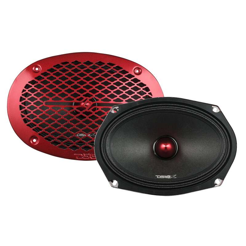 DS18 6x9in 275 Watts RMS 4 ohm Mid-Range Loudspeaker Bullet Loudspeaker Grill Included - Image 5