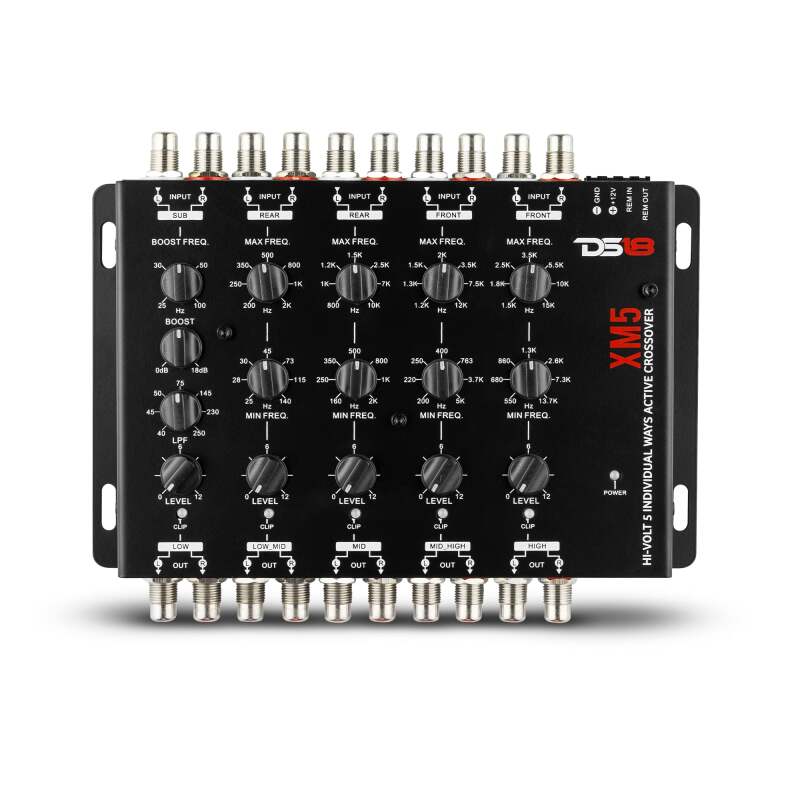 DS18 High Volt 5-Way Active Crossover - Image 3