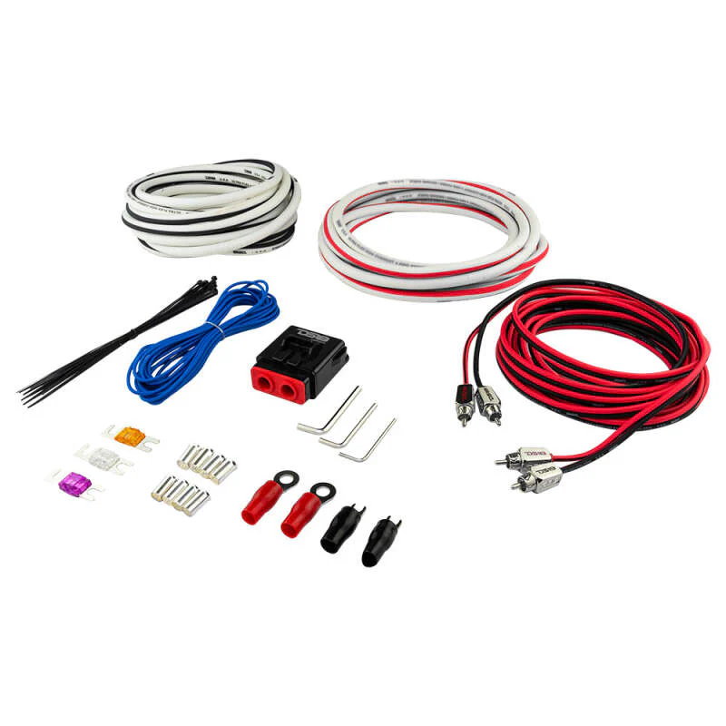 DS18 Marine Amplifier Installation Kit 4-GA 100% Copper Tinned Wire - Image 2