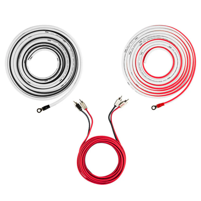 DS18 Marine Amplifier Installation Kit 4-GA 100% Copper Tinned Wire - Image 4