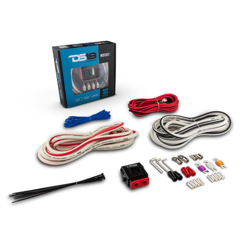 DS18 Marine Amplifier Installation Kit 4-GA 100% Copper Tinned Wire - Image 5