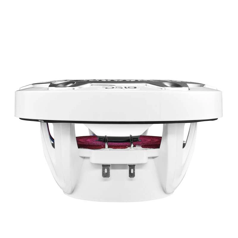 DS18 NXL-M Series Speaker w/ RGB LED Lights 6.5in 2-Way 100 Watts RMS 4 ohm White w/ Cover - Image 11