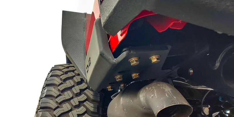 DV8 Offroad 2019+ Jeep Gladiator Bedside Sliders - Image 5