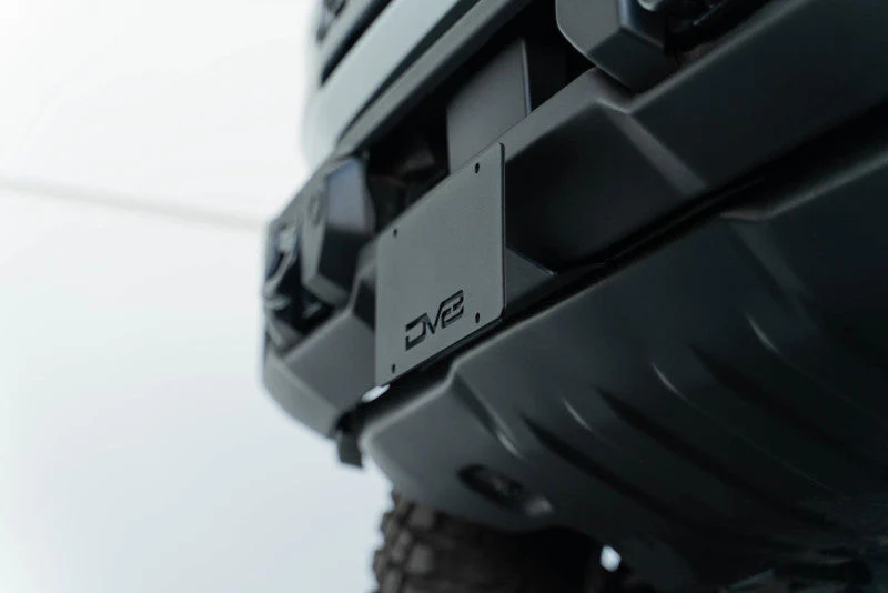 DV8 Offroad 21-23 Ford Bronco Capable Bumper Front License Plate Mount - Image 10