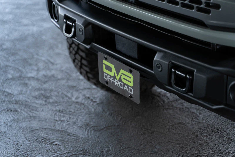 DV8 Offroad 21-23 Ford Bronco Capable Bumper Front License Plate Mount - Image 13