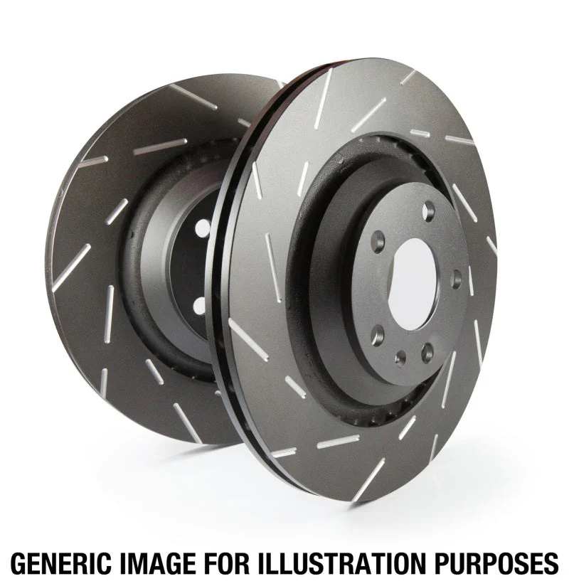 EBC 08-10 Pontiac G8 6.0 USR Slotted Front Rotors - Image 3