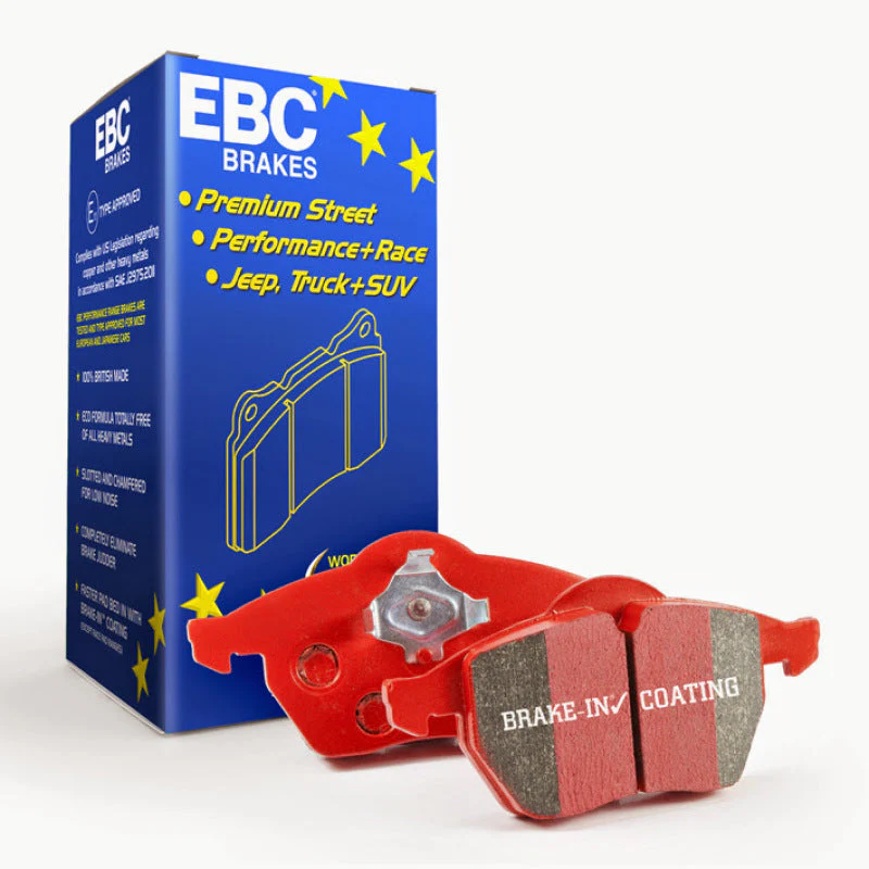 EBC 15+ Hyundai Sonata 1.6 Turbo (Elec Park Brake) Redstuff Front Brake Pads - Image 11