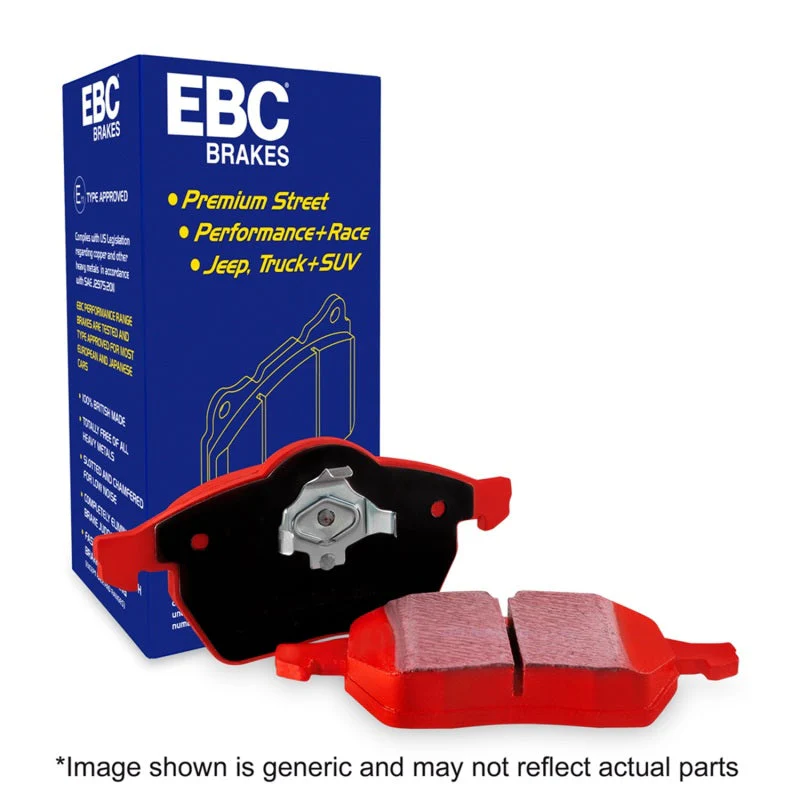 EBC 15+ Hyundai Sonata 1.6 Turbo (Elec Park Brake) Redstuff Front Brake Pads - Image 13
