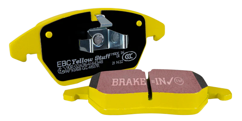 EBC 2023+ Toyota GR Corolla Yellowstuff Front Brake Pads - Image 2