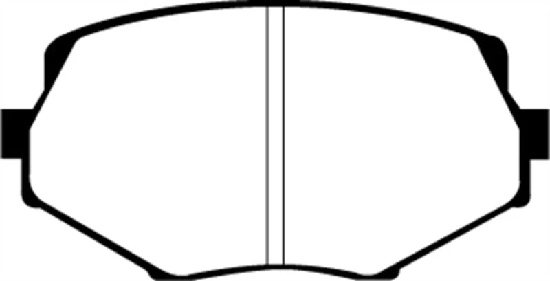 EBC 94-01 Mazda Miata MX5 1.8 Greenstuff Front Brake Pads - Image 5