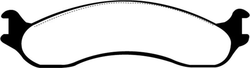 EBC 98-03 Dodge B250 B2500 Cargo 2500 Van 3/4 Ton Yellowstuff Front Brake Pads - Image 4