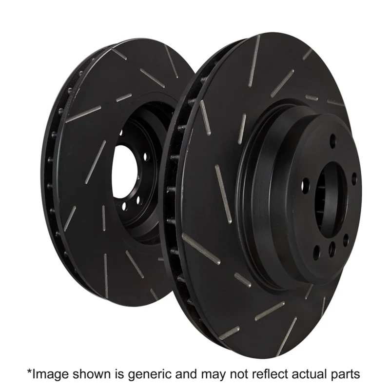 EBC 99-03 Mitsubishi Lancer Evolution 2.0 Turbo USR Slotted Rear Rotors - Image 2