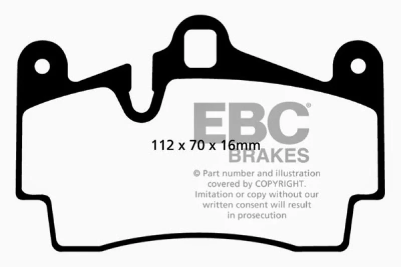 EBC Brakes Bluestuff Street and Track Day Brake Pads - Image 2
