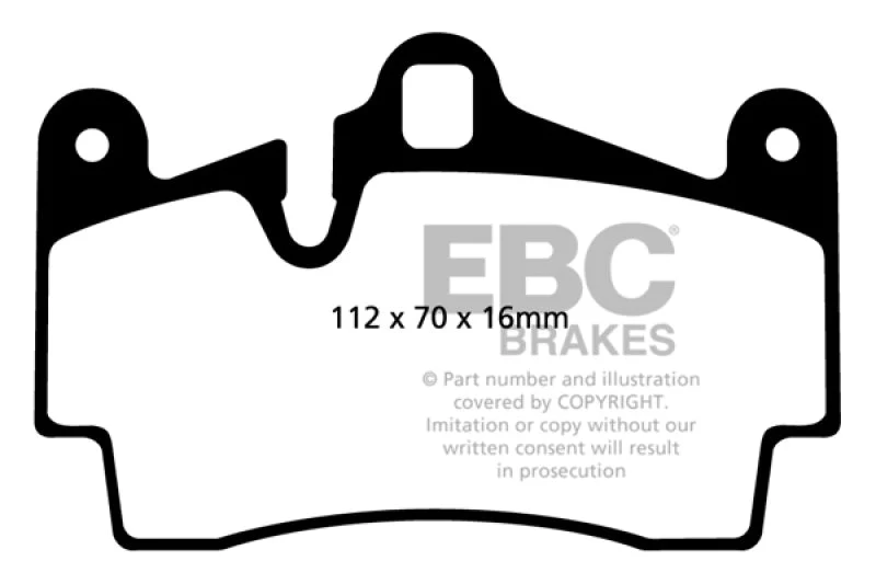 EBC Brakes Bluestuff Street and Track Day Brake Pads - Image 5