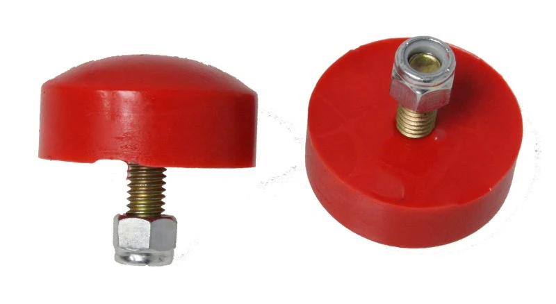 Energy Suspension 1in Tall Buttonhead Bump Stop - Red - Image 3
