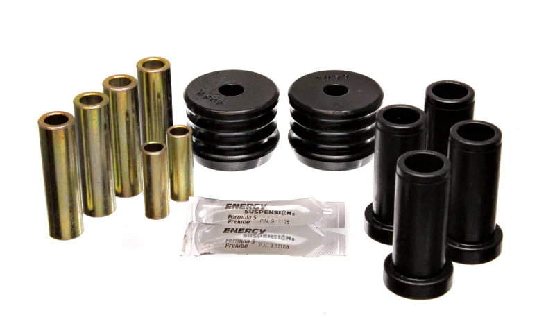 Energy Suspension 64-75 BMW 2002 Black Rear Control Arm Bushing Set - Image 3