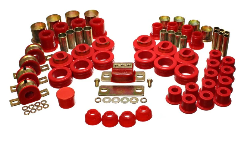 Energy Suspension 81-87 Chevy/GMC 2WD 1/2 Ton PickUp Red Hyper-flex Master Bushing Set - Image 3