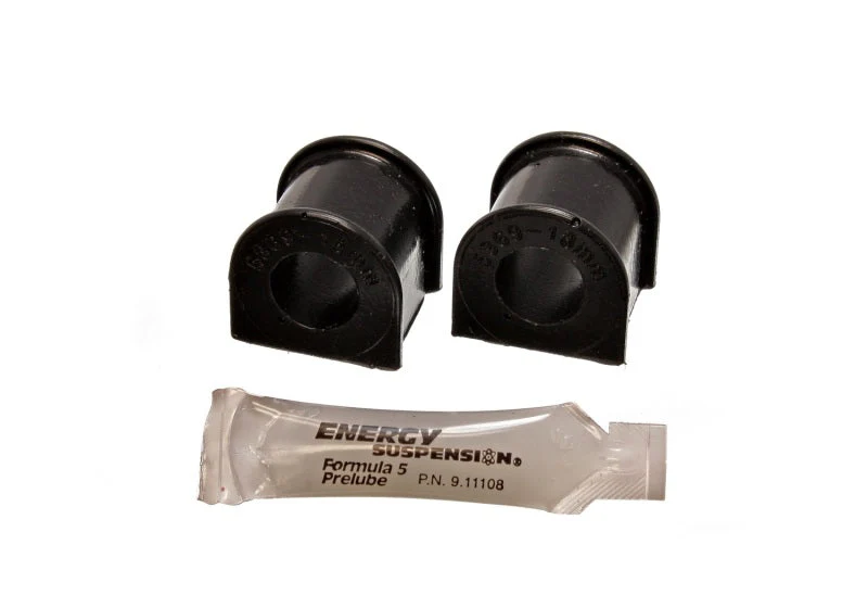 Energy Suspension 88-91 Honda Civic/CRX Black 18mm Front Sway Bar Bushings - Image 2