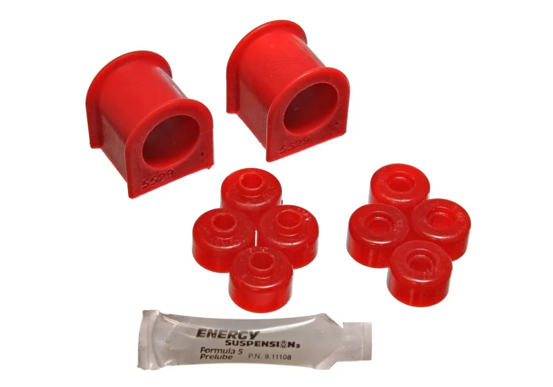Energy Suspension 90-96 Nissan 300ZX Red 26mm Rear Sway Bar Frame Bushings (Sway bar end link bushin - Image 2