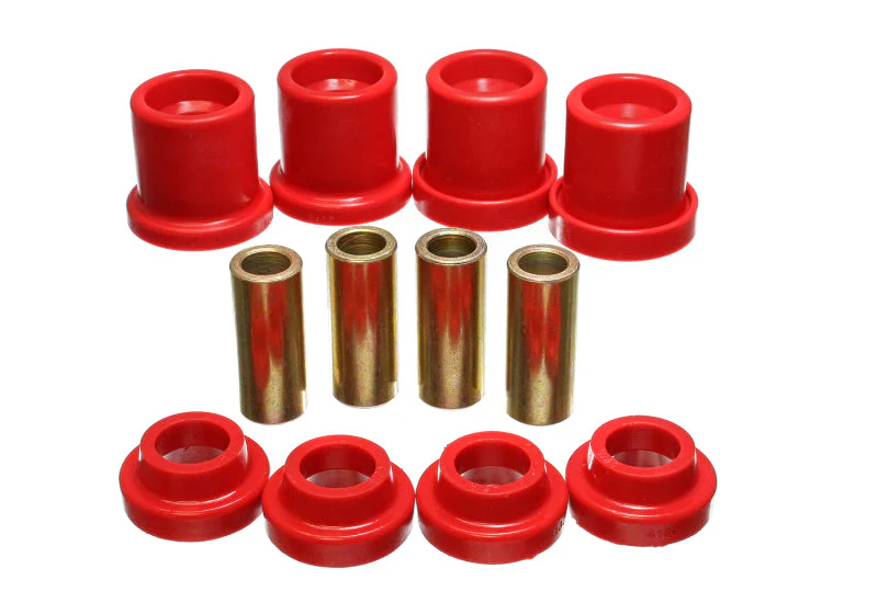 Energy Suspension 90-96 Nissan 300ZX Red Rear Sub Frame Set - Image 2