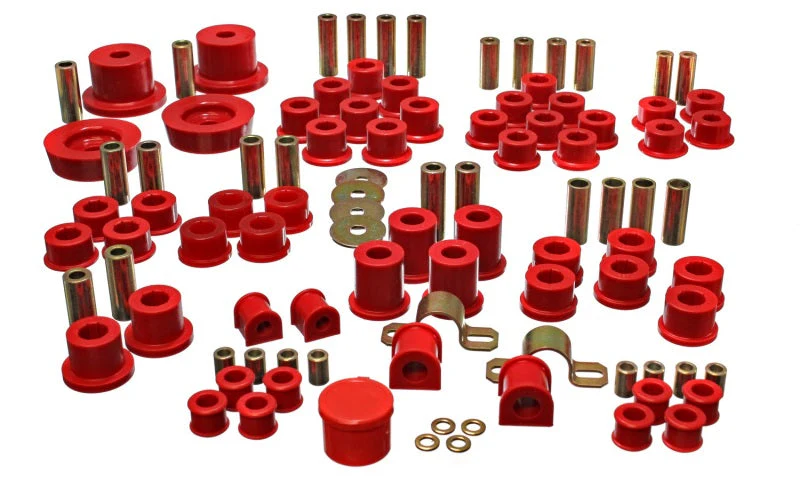 Energy Suspension 90-97 Mazda Miata Red Hyper-Flex Master Bushing Set - Image 2