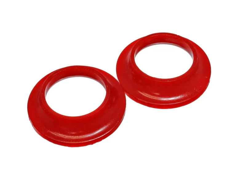 Energy Suspension 91-96 Chevrolet Full Size Red Rear Upper Coil Spring Isolators - Image 2