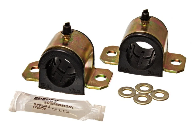 Energy Suspension 93-98 Toyota Supra Black 30mm Front Sway Bar Frame Bushings - Image 3