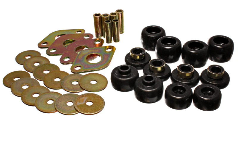 Energy Suspension 93-98 Toyota T100 Black Body Cab Mount Set - Image 3