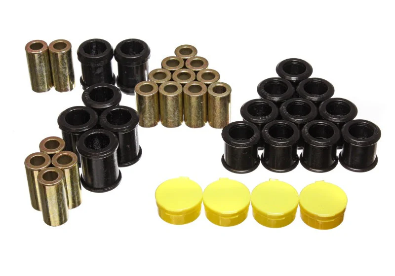 Energy Suspension 95-98 Nissan 240SX (S14) Black Rear Control Arm Bushing Set (Must reuse existing o - Image 3