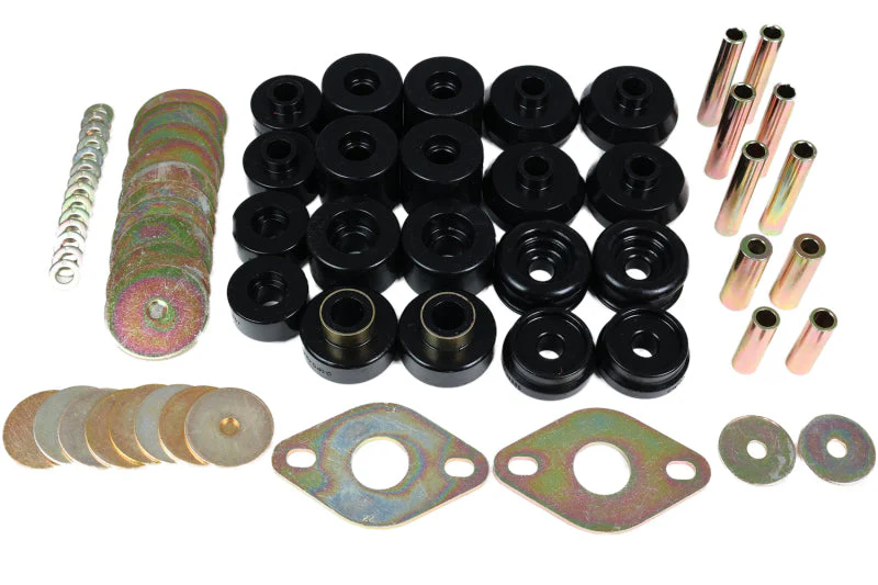 Energy Suspension 96-99 Toyota 4Runner 2WD/4WD Black Body Mount Bushing Set - Image 3